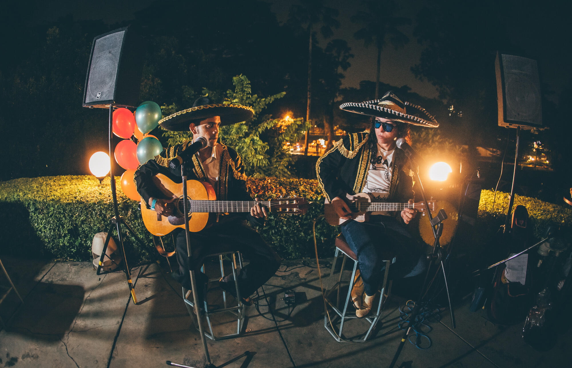 Guitar Tutor Singapore demonstrating chord techniques to beginner student